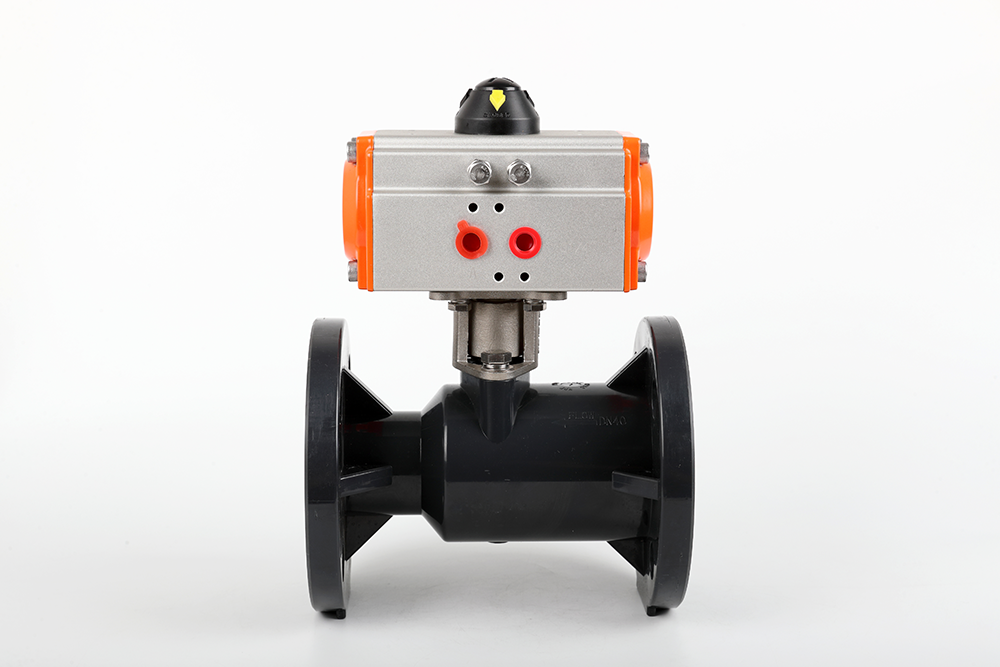 溧水气动法兰一体球阀